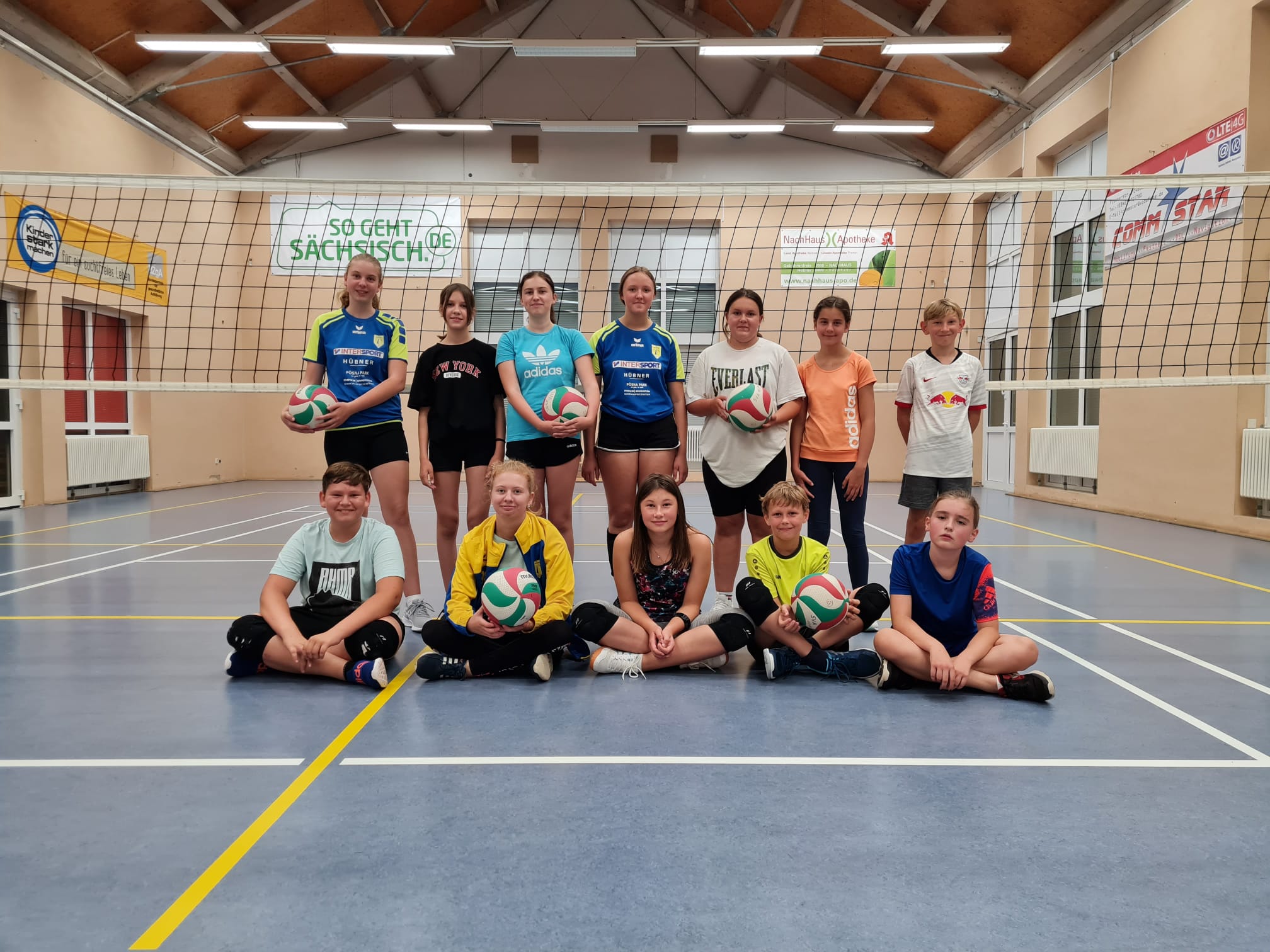 Gruppe Volleyball Perspektivteam 2018